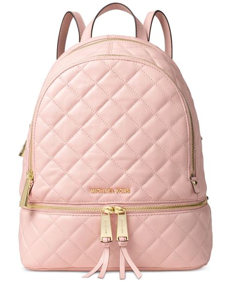 michael kors rucksack soft pink|michael kors backpack beige.